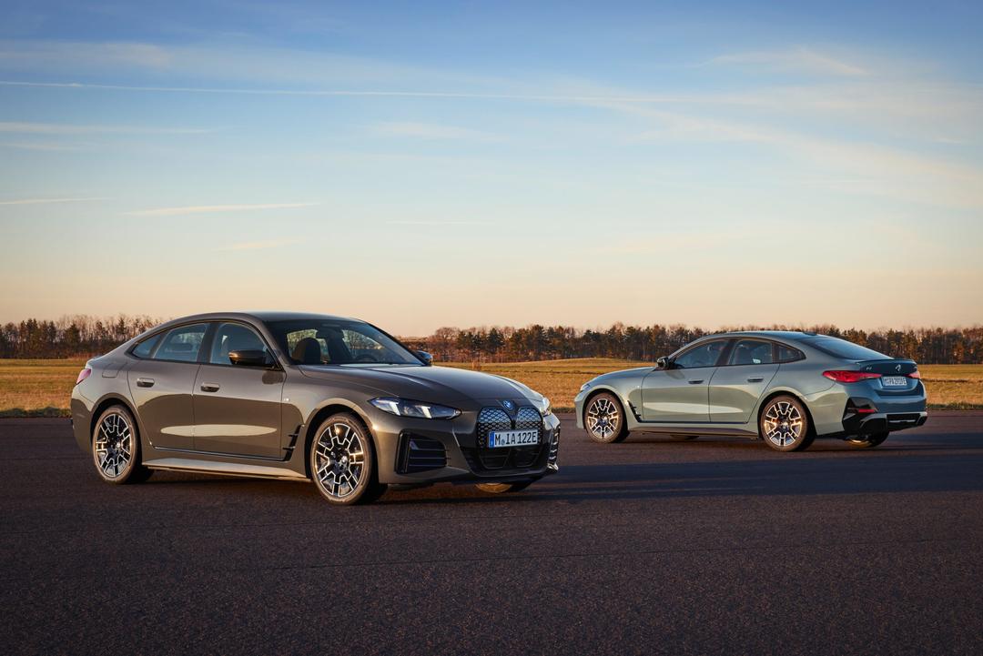 Los nuevos BMW i4 y el BMW Serie 4 Gran Coupé reciben mejoras en diseño y motorización