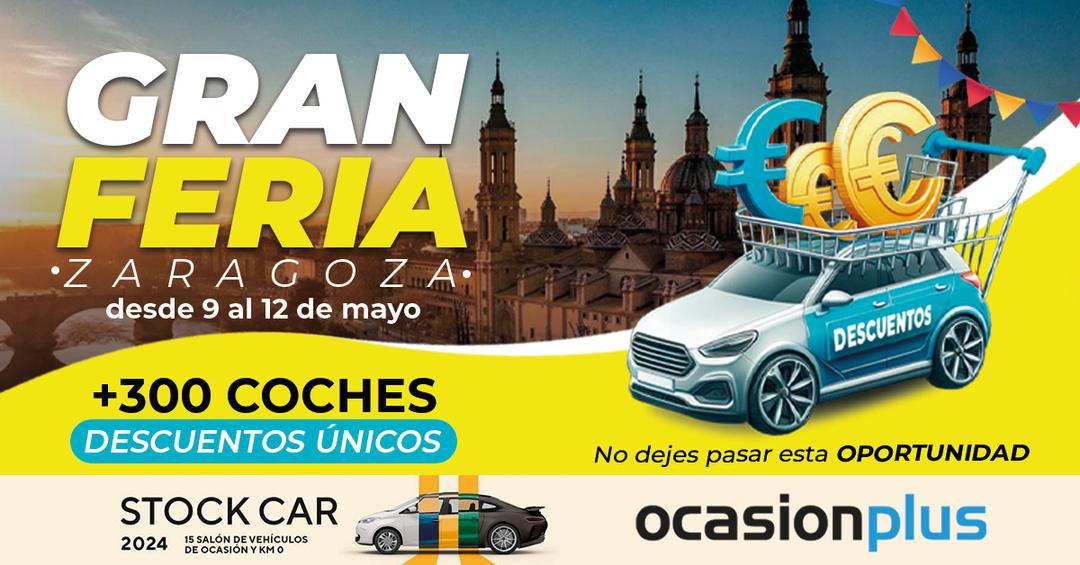 OcasionPlus participará en la Feria STOCK-CAR de Zaragoza 2024