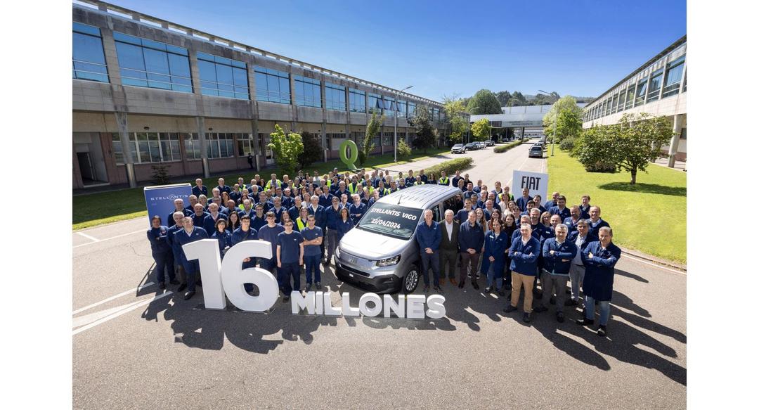 Stellantis Vigo produce una furgoneta industrial como el vehículo 16 millones